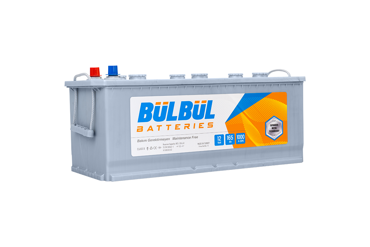 Bülbül Akü 12V 165 Ah