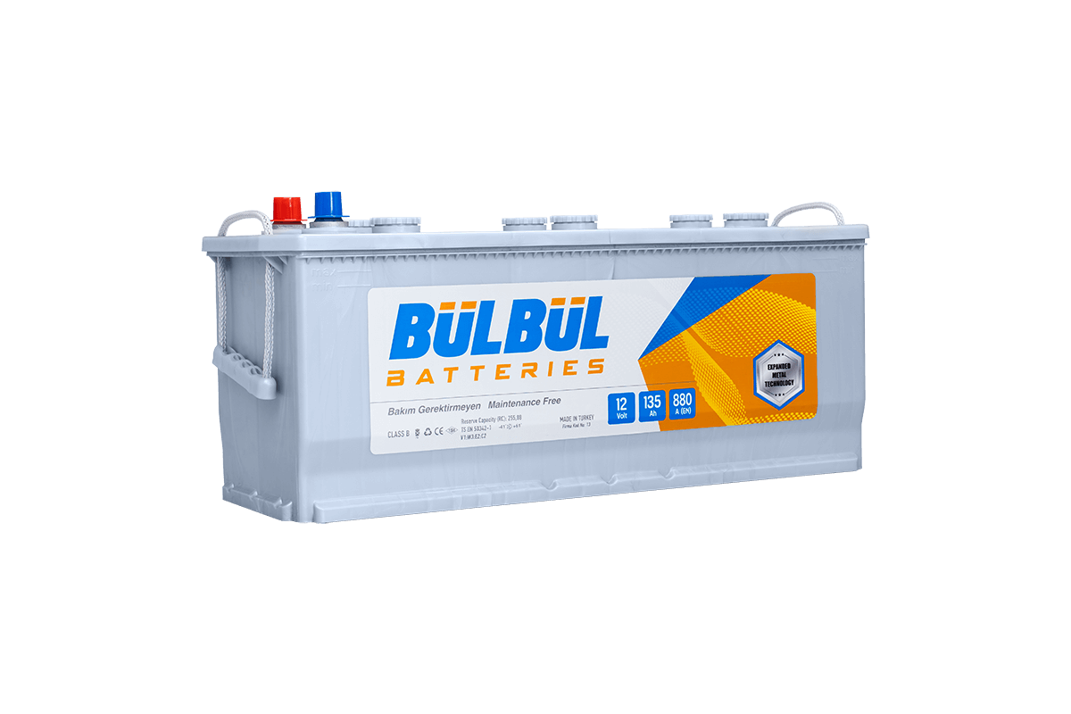 Bülbül Akü 12V 135 Ah